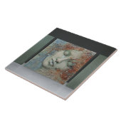 エマセージ抽象芸術スクエアコレクションフェイクレリーフ、 浮き彫り タイル (側面)