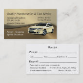 エマニュエル優良タクシー 名刺 (正面/裏面)