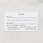 エマニュエル優良タクシー 名刺 (裏面)