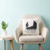 エマニュエル神と私たち出生クリスマス クッション (椅子)