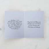 エマニュエル神と私たち,クリスマス出生 シーズンカード (内部)