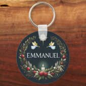 エマニュエル・クリスマスの天使たち キーホルダー (裏面)