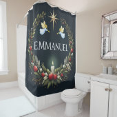 エマニュエル・クリスマス天使 シャワーカーテン (インサイチュ)