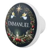 エマニュエル・クリスマス天使 セラミックノブ (右)