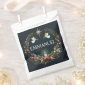 エマニュエル・クリスマス天使 フェイバーバッグ (クリップ留めされた状態)
