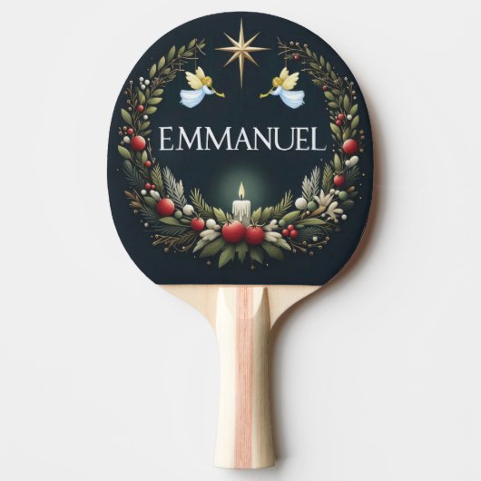 エマニュエル・クリスマス天使 卓球ラケット (正面)