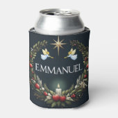 エマニュエル・クリスマス天使 缶クーラー (缶正面)