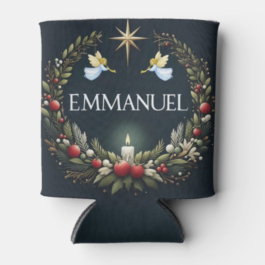 エマニュエル・クリスマス天使 缶クーラー (正面)
