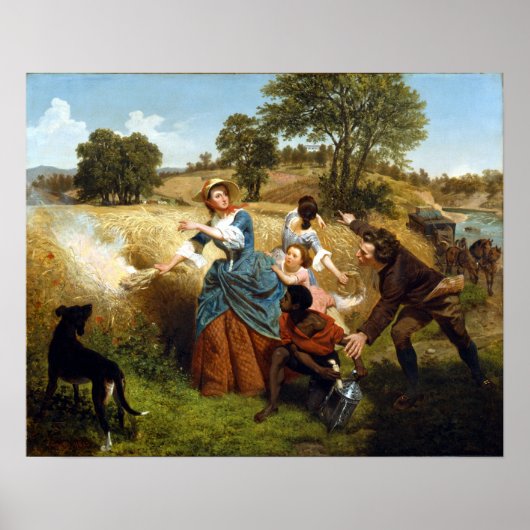 エマニュエル・ゴットリーブ・ロイツェ・ミセス・シュイラー ポスター (正面)