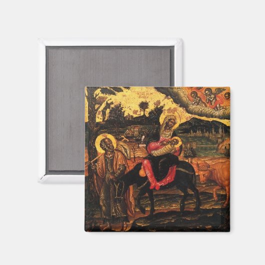 エマニュエル・ツァネスによるエジプトへの飛行 マグネット (正面/裏面)