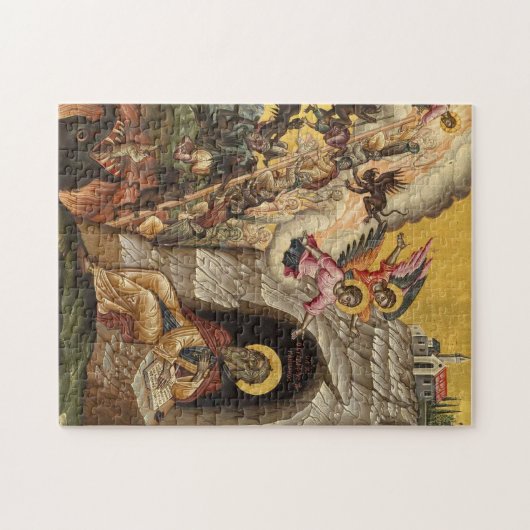 エマニュエル・ツァネスによる神聖な上昇のはしご ジグソーパズル (横)