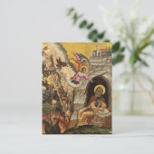 エマニュエル・ツァネスによる神聖な上昇のはしご ポストカード (スタンド正面)