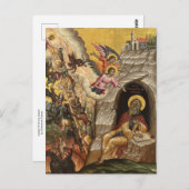 エマニュエル・ツァネスによる神聖な上昇のはしご ポストカード (正面/裏面)