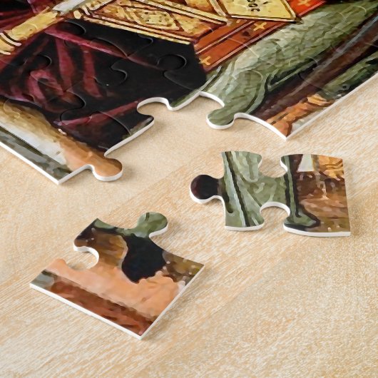 エマニュエル・ツァネスによる聖域の奇跡 ジグソーパズル (側面)