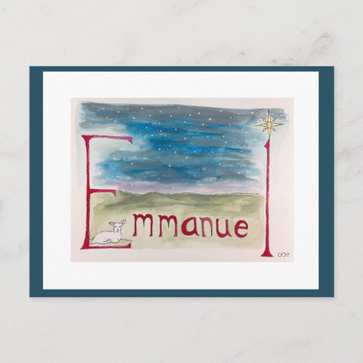 エマニュエル ポストカード (正面)