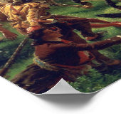 エマニュエル・ロイツェによるモンマスの戦い ポスター (角)