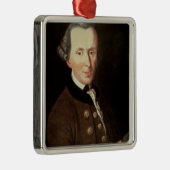 エマニュエルKantのポートレート メタルオーナメント (右)