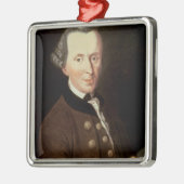 エマニュエルKantのポートレート メタルオーナメント (左)