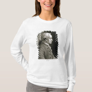 エマニュエルKant、ドイツの哲学者のポートレート Tシャツ
