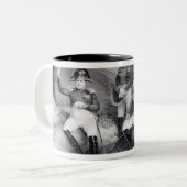 エマニュエルLasへのナポレオンIの命令の回顧録 ツートーンマグカップ (正面左)