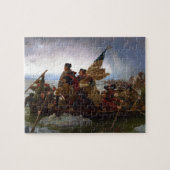 エマニュエルLeutze著デラウェア州を交差させるワシントン州 ジグソーパズル (横)