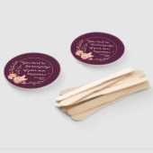 エマバイジェーンオースティン引用文I – かわいいスタイル ハンドファン (組立なし)