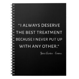 エマバイジェーンオースティン引用文II ノートブック