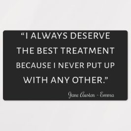 エマバイジェーンオースティン引用文II ラベル