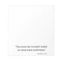 エマバイジェーンオーステン引用文I ノートパッド