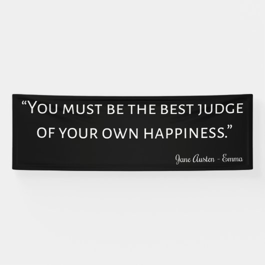 エマバイジェーンオーステン引用文I 横断幕 (横)
