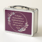 エマバイジェーンオーステン引用文IIカウトスタイル メタルランチボックス (裏面)