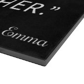 エマバイジェーンオーステン引用文II カッティングボード (角)