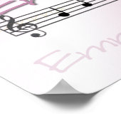 エマミュージカル名子供部屋ルームポスター ポスター (角)