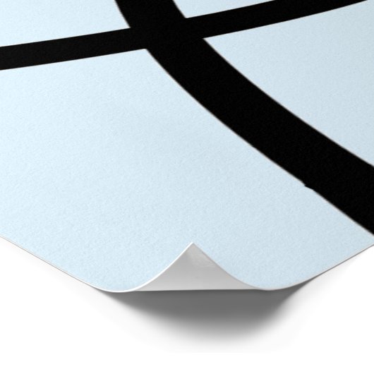 エマヤヴェーブプリント ポスター (角)