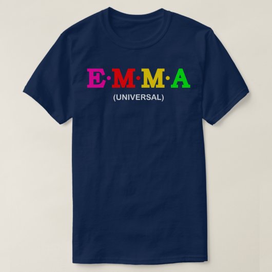 エマユニバーサル2 Tシャツ (デザイン正面)