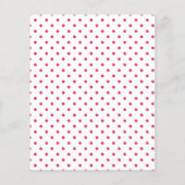 エマリンスイカ/ドットのA2サイズのフラット紙 (裏面)