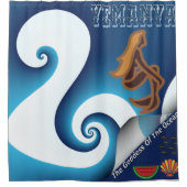 エマンヤ女神の海 シャワーカーテン (正面)