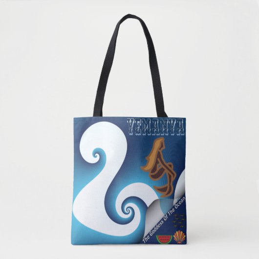 エマンヤ女神の海 トートバッグ (正面)