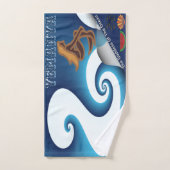 エマンヤ女神の海 バスタオルセット (ハンドタオル)