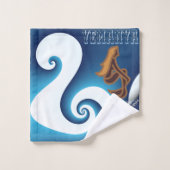 エマンヤ女神の海 バスタオルセット (ウォッシュタオル)