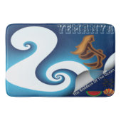 エマンヤ女神の海 バスマット (正面)