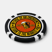 エマージェンシーカスタムビールパブ/バーチップ ポーカーチップ (シングル)