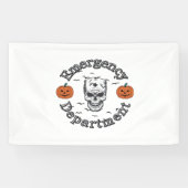 エマージェンシーデパートメントルームErナーススケルトンハロ 横断幕 (横)