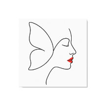 エマージング翼 – 隠しバタフライヒーリングポートレート