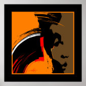 エマージング・ウーマン・抽象芸術・アート ポスター (正面)