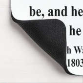 エマーソンの引用文9a マウスパッド (コーナー)