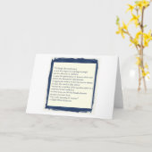 エマーソンの引用文 カード (黄色い花)