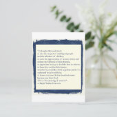 エマーソンの引用文 ポストカード (スタンド正面)