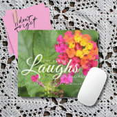 エマーソンビューティフルフローラ引用文 マウスパッド