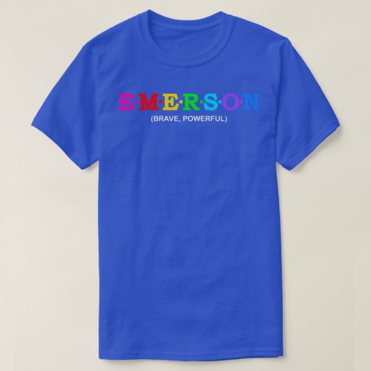 エマーソンブレイブパワー Tシャツ (デザイン正面)